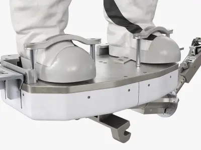  Astronaut on Foot Restraint Platform 