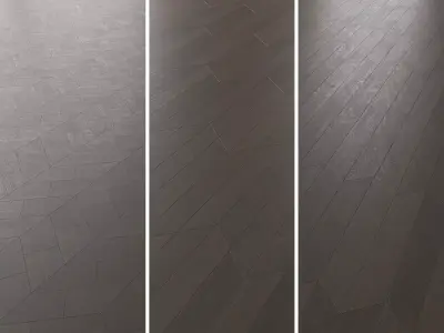 Parquet Oak Brooklyn Brushed set 6 3D model