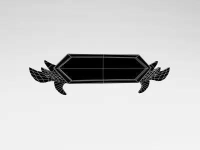 Game VIP Symbol v4 003 Low-poly 3D model