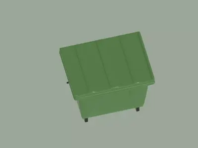 Trash Bin 3D model