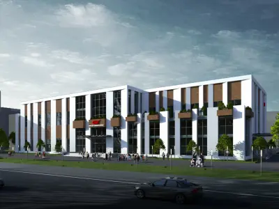 CGV Cinema Center 3D model
