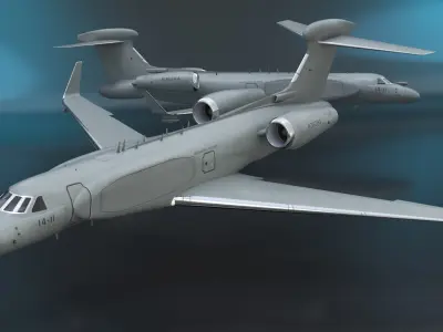  Special Mission Aircraft in Flight 