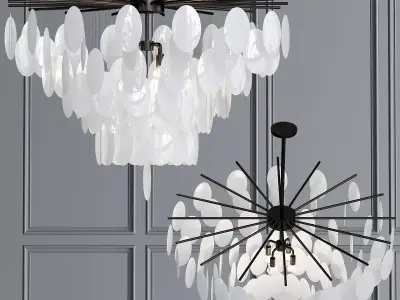 Arteriors Tiffany Chandelier 3D model