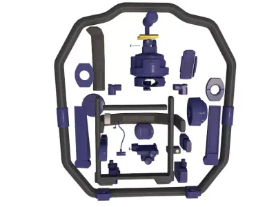 DJI Ronin 2 Camera Stabilizer 3D model