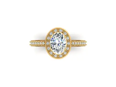 Jewelry ring 397 3D print model