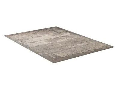 SORAYA HAND-KNOTTED RUG 3D model