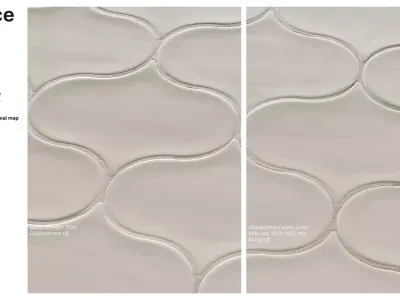 Lantern Tiles in Straight Set Layout Texture