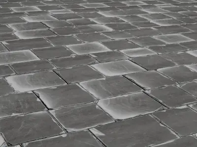 Rock Tile 4k Free 3D model