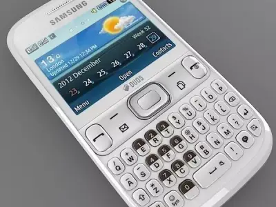 Samsung Chat 333 3D model