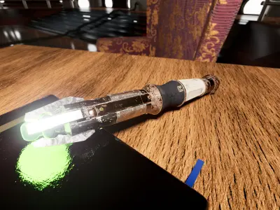 11th Doctors Sonic Screwdriver 3D model