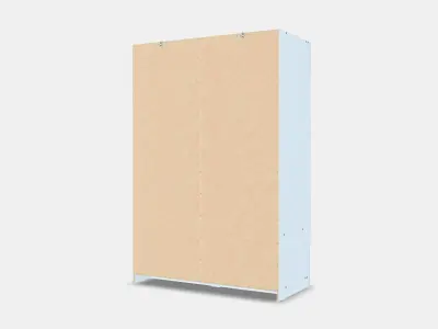 KLEPPSTAD Wardrobe with sliding doors 1 Low-poly 3D model