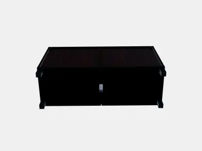 BESTA Storage combination w doors-drawers 3 Low-poly 3D model