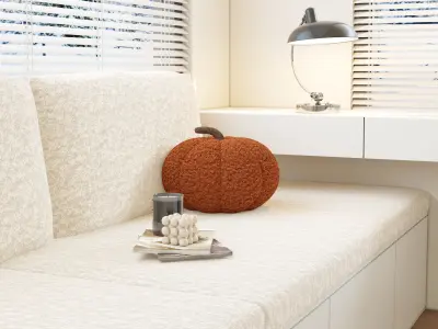 Comfortable bedroom 3D model