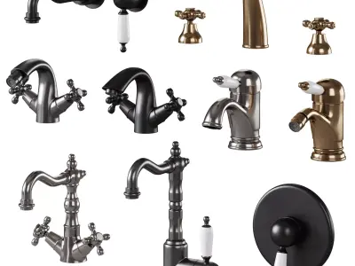 Medici faucet set by Boheme  3D model
