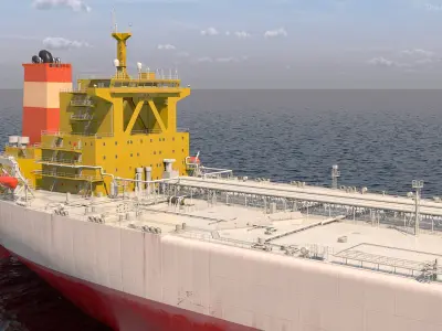  Cargo Oil Supertanker 