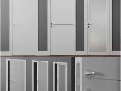 Doors Union ALFA Laccato 3D model
