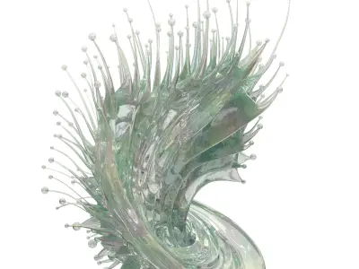 Architectural Abstract Sculpture 3D model