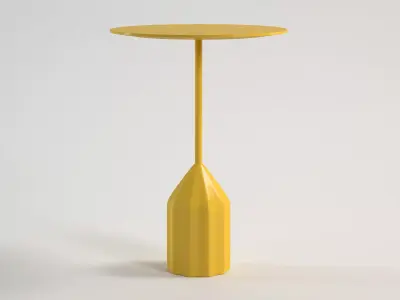 Burin side table 3D model
