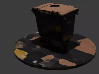 basura or trash 3D model