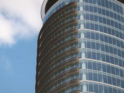 Kanyon - Eczacibasi Holding Headquarters Low-poly 3D model