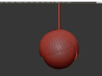 FLORIS WALL Low-poly 3D model