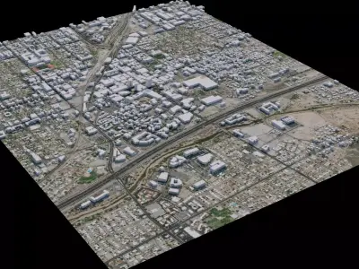 Tucson - USA 3D model