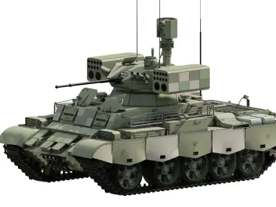 QN-506 multi-weapon tracked armored vehicle 3D model