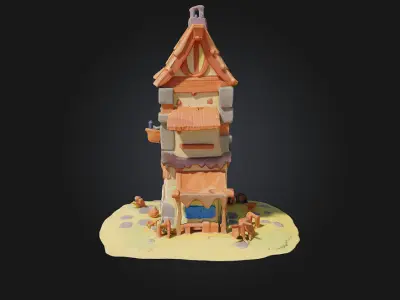 Enchanted Workshop  3D model