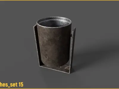 AC Trashes Low-poly 3D model