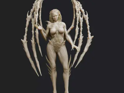 Sarah Kerrigan STL for 3d printing 3D print model