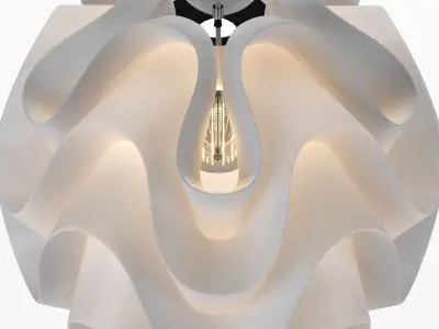 Ball wave pandent 3D model