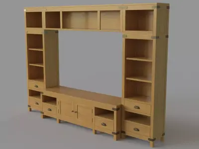 Entertainment Center 3D model