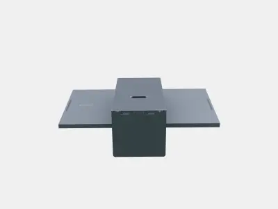 27 High Resolution 5K Monitor S90PC 1 3D model