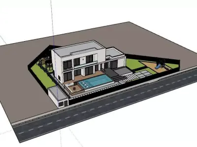 3D VILLA  3D model