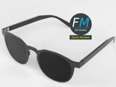 Sunglasses Boston 3D model
