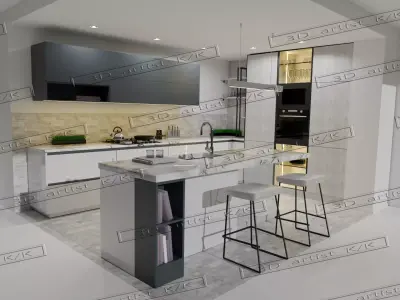 Kitchen Model 3D model