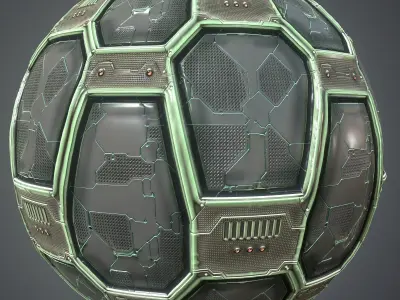 Scifi Vol 84 -  Game PBR Textures Texture