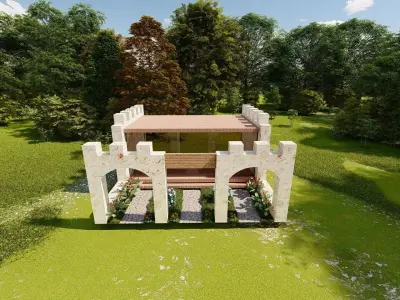 Pavilion 3D model