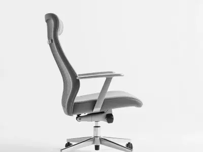 Ergonomic Mesh Office Chair model pack Low-poly 3D model