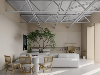 apartment interior scenes         3D model buy
