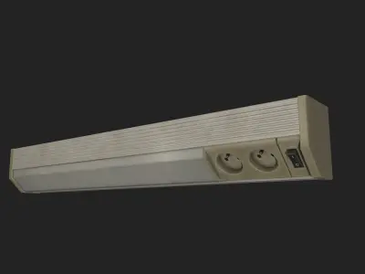 Kitchen counter light - PBR Game Ready Low-poly 3D model