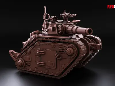 Solar Battle Tank - Imperial Force  3D print model