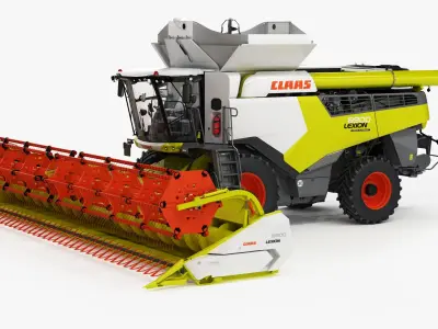  CLAAS LEXION 8900 Wheeled Combine Harvester 