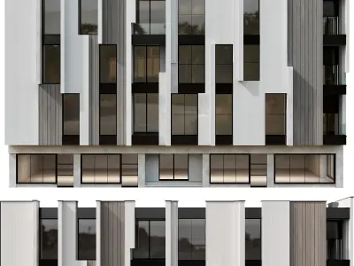 RESIDENTIAL BUILDING NO65 A 3D model