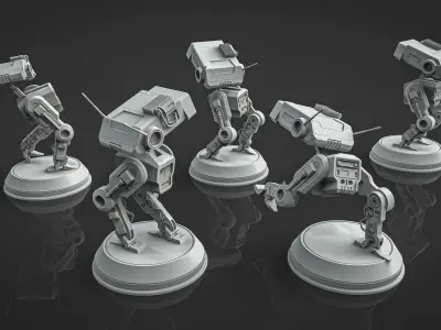 BD-1 Robot 3D Print Model 3D print model