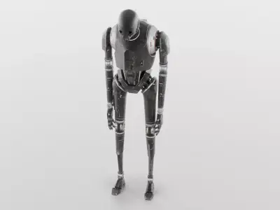 Stars Wars-Andor Brawler Droid  3D model