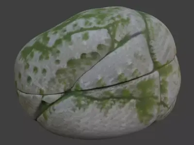Stone Rock 3D Model 3D model
