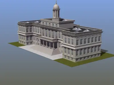 City Hall Building 3D model
