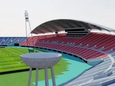 Kumamoto Prefectural Sports Park - Japan 3D model