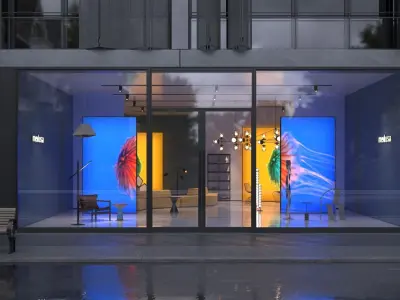 Interior Scene 06 - Medusa Furniture Store 3D model